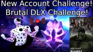 Live! New Account Challenge! Brutal DLX Challenge And My First 7 Star! Marvel Contest Of Champions