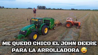 MAS de 300 ROLLOS en DOS DÍAS con el EQUIPO JOHN DEERE!!!