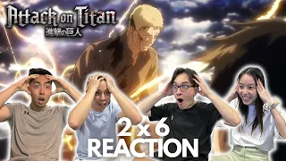 THERE IS NO WAY!!! Attack on Titan 2x6 REACTION! | "Warrior"