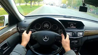 2013 Mercedes-Benz E200 POV TEST DRIVE