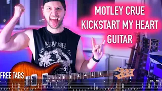 Mötley Crüe - Kickstart My Heart | Guitar + Free tabs