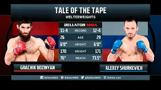 Грачик Бозинян х Алексей Шуркевич (Bellator 269)