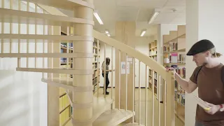 Die Bibliothek der Hochschule Darmstadt