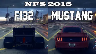 Beck Kustoms F132 vs Ford Mustang GT - NFS 2015 (Drag Race)