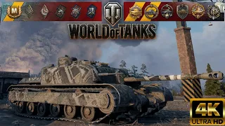 AT 8 - Studyianki map - 10 kills - 3,7k damage - Kolobanov World of Tanks replay 4K