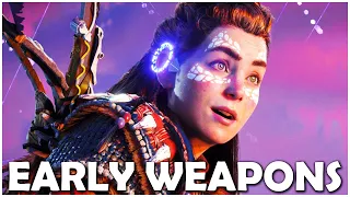 Horizon Forbidden West BEST Weapons Early How to Get Them - Horizon Forbidden West Tips