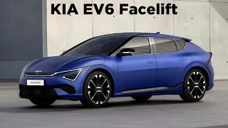 New KIA EV6 Facelift 2025 revealed! First look and details!