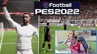 ¿ESTE JUEGO PUEDE COMPETIR CON FIFA 22? JUEGO AL PES 2022 !!!