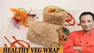 Healthy Vegetable Wrap  - Be Fit Be Cool AAPI   VahRehVah