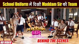 Maddam Sir Behind The Scenes: School Uniform पहन Billu ने Kareena संग की जमकर मस्ती
