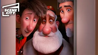 Arthur Christmas: All of the Santas Together (HD Clip)