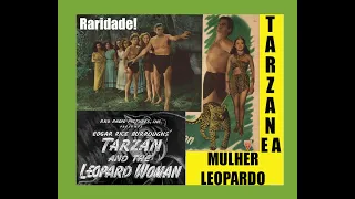 🔥RARIDADE!🔥TARZAN E A MULHER LEOPARDO 1946 🔥/ AIC-SP DUBLAGEM CLÁSSICA