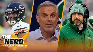 Did Aaron Rodgers make a mistake leaving Packers, Justin Fields worth a first-rounder? | THE HERD