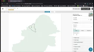 Creating a custom map in Flourish (and how to find the geoJSON for it)