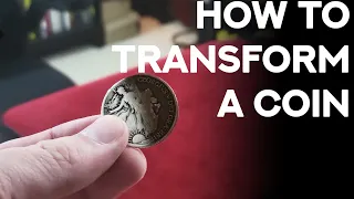 Color Changing Coin Tutorial with the Palm to Palm Change