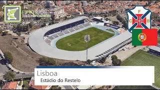 Estádio do Restelo | Clube de Futebol "Os Belenenses" | Google Earth 360° Rotation