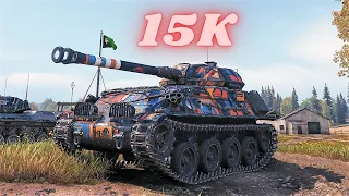 GSOR3301 AVR FS  15K Spot + Damage  World of Tanks Replays 4K The best tank game