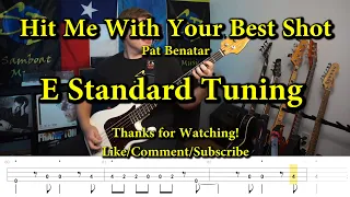 Hit Me With Your Best Shot - Pat Benatar (Bass Cover with Tabs)