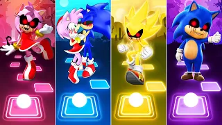 Amy Exe - Amy Sonic Exe - Super Sonic Exe - Baby Sonic Exe - Tiles Hop EDM Rush