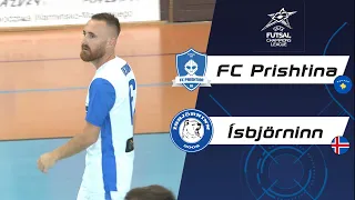 Skrót ⚽ FC Prishtina 01 🇽🇰 vs Ísbjörninn 🇮🇸 | Preliminary Round | UEFA Futsal Champions League