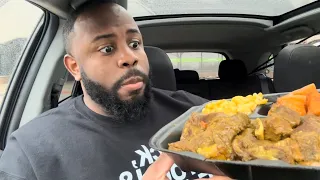 FIRST TIME HAVING JAMAICAN FOOD.......