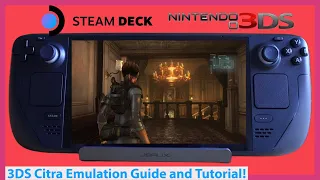 Nintendo 3DS on Steam Deck! Citra Steam Deck Emulation Setup Guide and Tutorial!