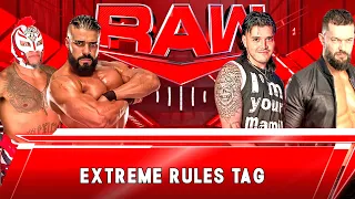 WWE 2K23 Rey Mysterio & Andrade vs Dominik Mysterio & Finn Balor