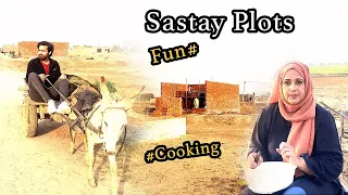 😍Sastay Plots (سستے پلاٹ) | Cooking | Great Visit and muchh Fun Together!! 🥳❤️