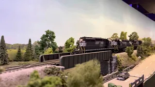 Following a Norfolk Southern manifest