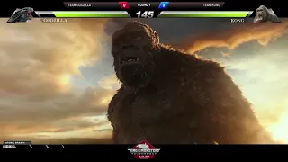 godzilla VS Kong.   king of Monsters tournament 2021