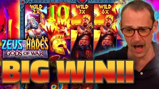 🔥 CASINODADDY'S EXCITING BIG WIN ON ZEUS VS HADES GODS OF WAR! 🔥New slot from Pragmatic Play