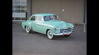 1952 Chevrolet Deluxe SOLD 235 I6 Powerglide Automatic