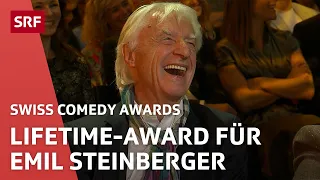 Emil Steinberger erhält den Lifetime-Award | Swiss Comedy Awards | SRF