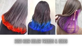 2021 Hair color Trends & ideas | The Best 2021 Hairstyles for Girl | Hair Color Transformation