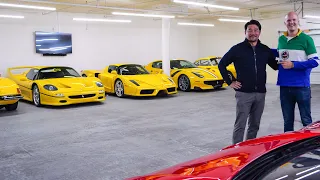 Why David Lee Started OBSESSIVELY Collecting YELLOW Ferraris!