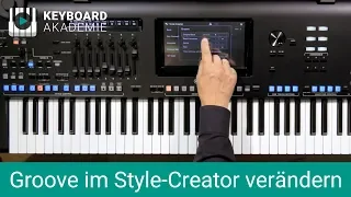 Einen Style-Groove im Style-Creator verändern | Power-Tipp | GENOS (T5, T4, PSR-S)