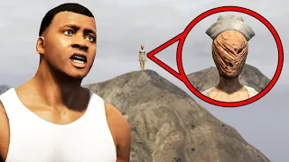 TRIFF dich NIEMALS mit der GESICHTSLOSEN FRAU in GTA 5!!😱