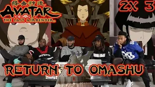 AZULA ATTACKS !!Avatar The Last Airbender 2 X 3 "Return To Omashu" Reaction/Review