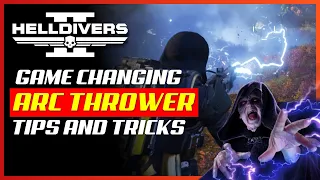 Game Changing Arc Thrower Tips and Tricks Guide | Helldivers 2