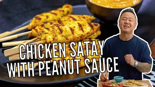 How to Make Jet Tila's Chicken Satay with Peanut Sauce | Ready Jet Cook | Food Network