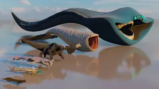 80+ Sea Monsters 3D Size Comparison 2024: Bloop VS El Gran Maja