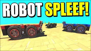 I Built a Fully Automatic Robot Spleef Arena Because Who Needs Friends? (Scrap Mechanic)