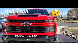 Just Bought 2024 Chevrolet Silverado 2500 HD 6.6 L8T V8 Gasser Allison Transmission, walkthrough!