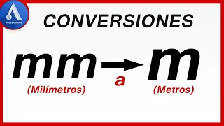 Convertir MILÍMETROS a METROS