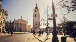 Pasivažinėjimas dviračiu po pavasarinį Vilnių / Spring biking in Vilnius