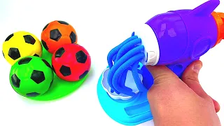 Satisfying Asmr Colourfull Ball | Mixing Ball |Rainbow Ball Nodels@Bugi Gugi  Tv