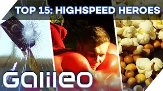 Highspeed Heroes: Die spektakulärsten Slow-Motion Aufnahmen | Galileo 360° | ProSieben