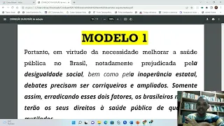 Conclusão do texto dissertativo-argumentativo - Fundação Carlos Chagas