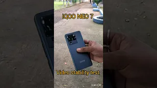 IQOO NEO 7 OIS videography test