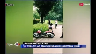 Viral Pemuda Ngamuk dan Hancurkan Motor Sendiri Karena Tolak Ditilang - iNews Sore 07/02